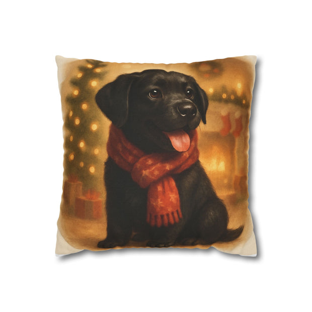 Spun Polyester Square Pillowcase