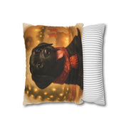 Spun Polyester Square Pillowcase
