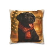 Spun Polyester Square Pillowcase